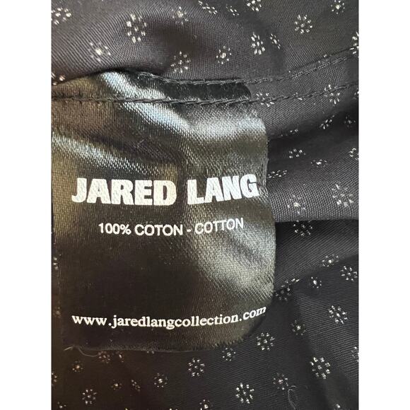 Jared Lang Men's Trim Fit Flowers Black Button-Up Shirt T-560 Size 2XL - Picture 5 of 12